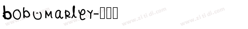 Bob marley字体转换